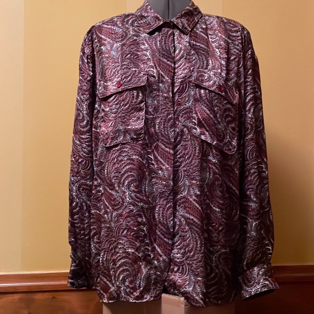 Vintage Mzzz by Stuart Lang Button-Down Shirt - Size 38